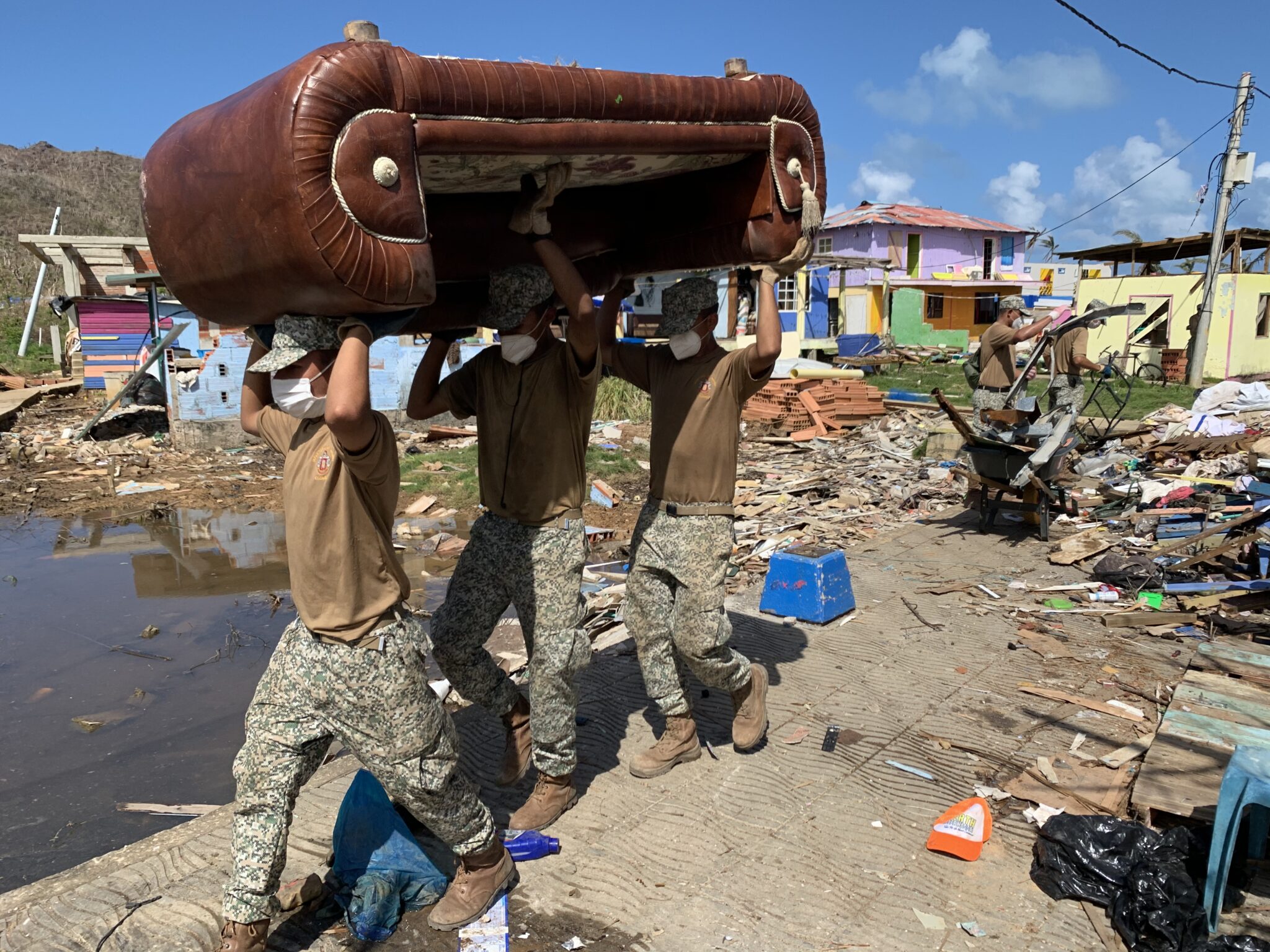 Reconstruction (San Andrés Island Hurricane, 2021)